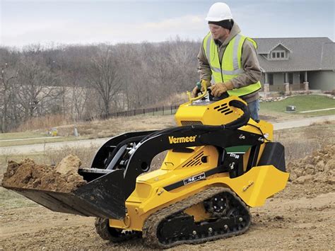 Compact track loader safety lights 